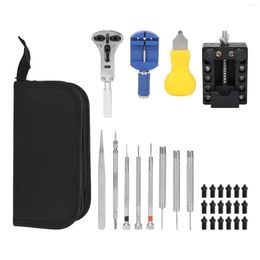 Watch Boxes Repair Tool Set Alloy Complete Portable Professional With Spring Bar For Home Shop