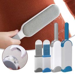 Lint Rollers Brushes Magic Clothes Lint Remover Reusable Pet Cat Hair Fur Roller Brush Reusable Static Dusting Cleaning Brushes Manual Cleaner Tool Z0601