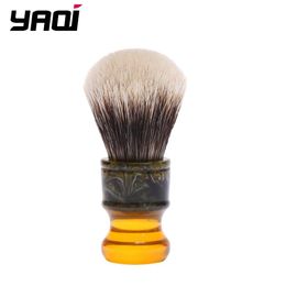 Brush YAQI 22MM Sagrada Familia Two Band Badger Hair Resin Handle Men Wet Shave Brushes