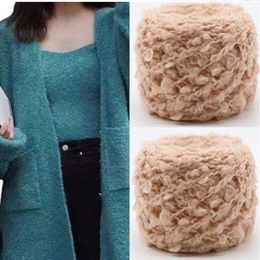 Yarn 500g/ball soft plush wool acrylic circular yarn used for knitting sweaters scarves doll hair crochet thread and free shipping of felt P230601