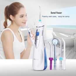 Irrigators Waterpulse V500/v400p/v400 Oral Irrigator Portable Cordless with Travel Case Rechargeable Battery Water Flosser Teeth