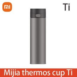 XIAOMI mijia Thermos Cup Ti TA1 Pure Titanium Material 6-hour Keep Warm Medical Material No Harmful Heavy Metals Healthy Drink