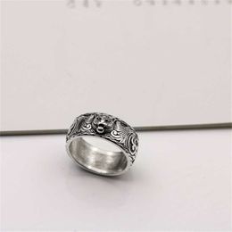 70% off designer Jewellery bracelet necklace craft fine relief three-dimensional head dominee couple ring