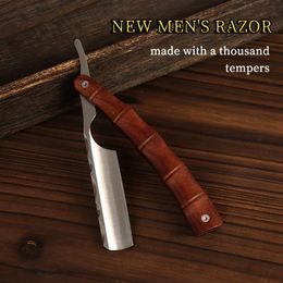 Blade Vintage Folding Manual Sharp Beard Razor Professional Men's Facial Beard Clean Shaver Hair Shaving Removal Tools