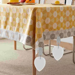 Table Cloth 4pcs Simple Style Tablecloth Weight Pendant Cover Anti-skid Clip Outdoor Party Supply