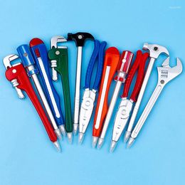 Piece Personality Hardware Tools Korean Stationery Creative Ballpoint Pens Quality Pen Caneta Hammer Utility Writing