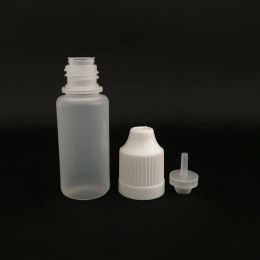 5ml 10ml 15ml 20ml 30ml 50ml Top Thin Long Lid Softer Dropper Bottle Plastic Needle Bottles With Varible Colours ChildProof Caps for E Juice