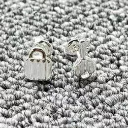 Stud Earrings 2023 UNOde50 Exquisite Fashion Electroplated 925 Keys And Lock Women's Holiday Jewellery Gift