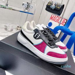 2023 dress shoes Wind Sneakers Match Color Panda Board Shoes Female 2023 New Net Cloth Casual Shoes