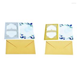 Greeting Cards 2023 3D Hollow Cut Wedding Invitations With Envelopes For Bridal Baby Shower