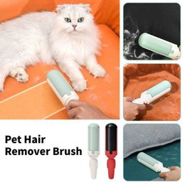 Lint Rollers Brushes Pet Hair Remover Brush Clothes Electrostatic MultiPurpose Clean Brush Clothes Fluff Dust Catcher Cat Dog Hair Adhesive Brushes Z0601