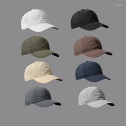 Ball Caps Spring Summer Hat Men's Casual Versatile Baseball Cap Outdoor Sports Breathable Quick Drying Sun Dad Sport