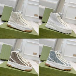 High-quality fashion shoes designer casual shoes men's and women's high-top casual shoes cloth sail shoes bee tiger snake embroidered stripes classic 1977 sneakers