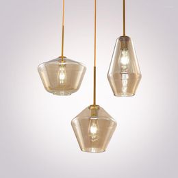 Pendant Lamps Modern Led Iron Deco Chambre Luminaire Suspendu Chandelier Kitchen Fixtures Dining Room Living Bedroom