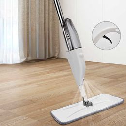 Mops Premium Water Spray Mop With Sprayer 360 Degree Rotating Handheld Washable Mop Home Floor Cleaning Tools Z0601