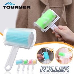 Lint Rollers Brushes Lint Remover Washable Clothes Hair Sticky Roller Reusable Portable Pet Hair Remover Sticky Roller Carpet Sofa Home Cleaning New Z0601