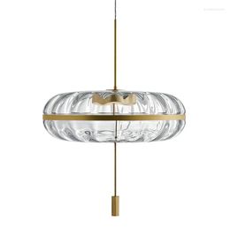 Pendant Lamps Lamp Lighting Dining Room Oval Ball Industrial Glass Light Ceiling Iron Cage Modern