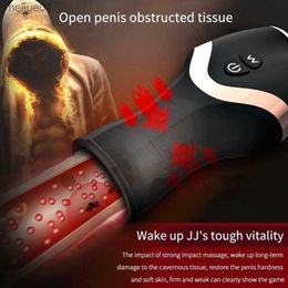Male Glans Massager Men Sex Toys Vibrating Masturbation Cup 12 Kinds Of Frequency Vibration Of Silicone Sex Machine For Men L230518