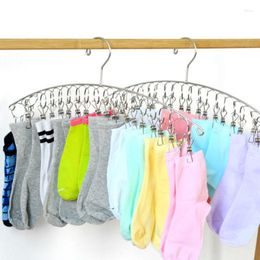 Hangers Home Non-deformation Clothes Drying Rack Stainless Steel Laundry Airer Hanger Durable Closet Wardrobe Underwear Storage Holder