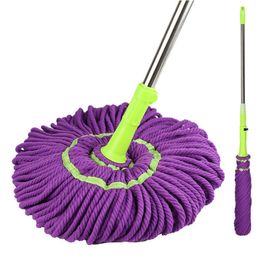 Mops Easy Self Wringing Twist Mop Microfiber Squeeze Replacement Head Dry Wet For Hardwood Tile Floor Cleaning 230531