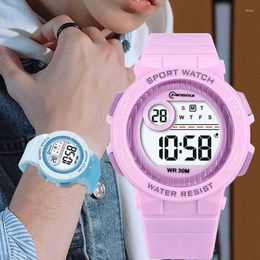 Wristwatches Casual Ladies Sport Watch Fashion Men Digital Waches Student Alarm Clock School Boy Girl Stopwatch Outdoor Electronic