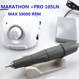 Tools NEW STRONG MARATHON champion3 Strong 210 PRO 105LN Handle 50000 rpm Electric Nail Drill FORTE 210 Nail art Tool