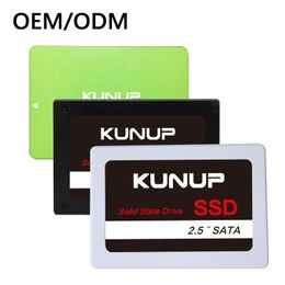 Drives OEM ODM 16GB 32GB 64GB 240GB 120GB 480GB 1TB 2.5 Hard Drive Disc Solid State Discs 2.5 " Internal SSD 256GB KUNUP