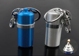Liga de alumínio Liga colorida portátil mini lâmpada de álcool selada cor estilo entrega aleatória Tubos de água bongs de vidro vidro Ho8066361
