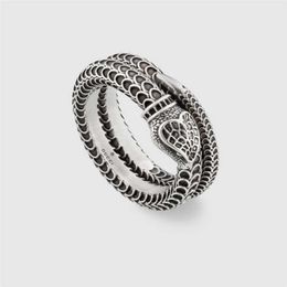80% off designer Jewellery bracelet necklace Xiao narrow snake ring men's women's Ring