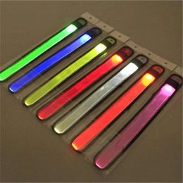 LED Gadget Wristband Sport Wrist Bands Light Flash Bracelet Glowing Armband Strap For Party Concert In Xmas Halloween