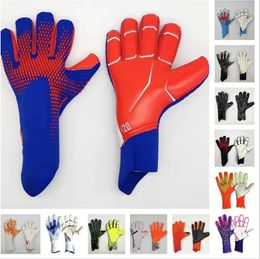 New Goalkeeper Gloves Finger Protection Professional Men Football Gloves Adults Kids Thicker Goalie Soccer glove C9HQ