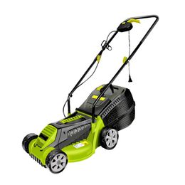 Electric Lawn Mower Hand Push Grass Cutting Machine Household Lawn Mower 1600W Grass Trimmer For Garden Courtyard