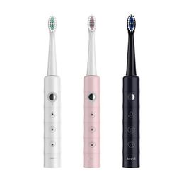 Toothbrush Ultrasonic Male and Female Adult Couple Small Soft Hair Rechargeable Fullautomatic Waterproof Whitening Electric Toothbrush