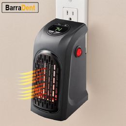 Fans 400w Electric Room Heater Mini Portable Household Wall Heating Radiator Home Warmer Fan Heater for Winter Office Bedroom