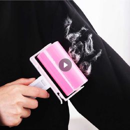 Lint Rollers Brushes Pet Hair Remover Reusable Hair Sticking Device Rollers Washable Clothes Dust Wiper Wool Shaver Lint Remover Cat Dog Fur Zapper Z0601