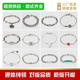 80% off designer Jewellery bracelet necklace ring interlocking Bracelet elf love fearless sterling used enamel bamboo braceletnew jewellery
