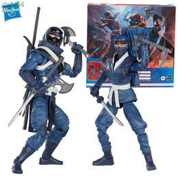 Original G.i. Joe Classified Series Blue Ninjas 6 Inch Action Figure 2 Pack Collection Hobby Toy Gift for Kids Children L230522