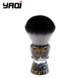 Brush YAQI ROCKS 28mm Synthetic Hair Resin Handle Men Wet Shaving Brush