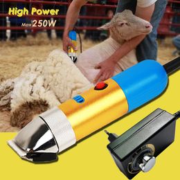 Shapers High Power 250w Dog Clipper Professional Electric Scissors Pet Trimmer Grooming Shaver Horse Mower Animal Hair Cutting Hine