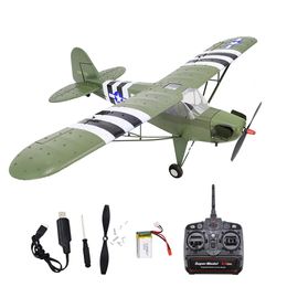 J-3 CUB Military Aircraft Brushless Motor Rc Planes 2.4G Radio Control Airplane 6G 680mm Wingspan Glider Fighter Plane for Adult