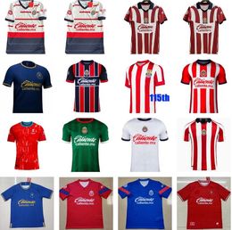 2023 2024 Chivas De Guadalara Soccer Jerseys 200th Anniversary 22 23 24 LIGA MX I. BRIZUELA A. VEGA J. SANCHEZ S. FLORES Football Shirt T F. BELTRAN GONZALEZ G.