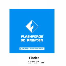 Scanning Flashforge 3D printer Finder stickers 3D printer platform tape 157*157mm build plate tape