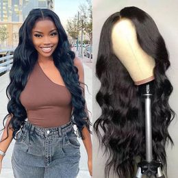 Wear And Go Glueless Human Hair Wig Young Body Wave Lace Closure Wigs Easy To Instal Peruvian Body Wave PreCut HD Lace Wig