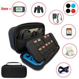 Bags Big Black Carrying Case for Nintendo Switch Protective Case Cover Storage Bag for Switch OLED Travel Portable Pouch Accessory
