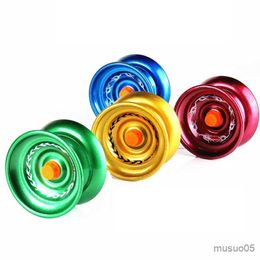 Yoyo Alloy Professional Ball YoYo Magic Orbis Yo Bearings Outdoors Toys For Children Gifts R230619