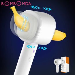 Automatic Telescopic Male Masturbator Cup Vagina Blowjob Masturbation Sex Toys for Men Adult Goods for Men Female Voice Machine L230518
