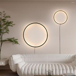 Wall Lamp LED Indoor Adjustable Brightness DC12V 5W 7W 18W 24W Modern Simplicity With High Lighting Source