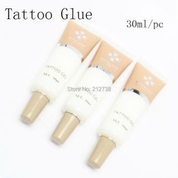 Tattoos Free Shipping 10 PCS Glitter Tattoo Glue Gel for Temporary Tattoo Kit 30ML / PCS