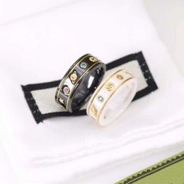 80% off designer Jewellery bracelet necklace 925 Sterling bee black white ceramic love star hand couple ring