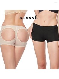 Women's Shapers 2pcs Design Breathable Thin Women Body Shaping Clothes Belly Closing Pants Exposed Buttocks Peach Hip Lifting Underwear 3XL